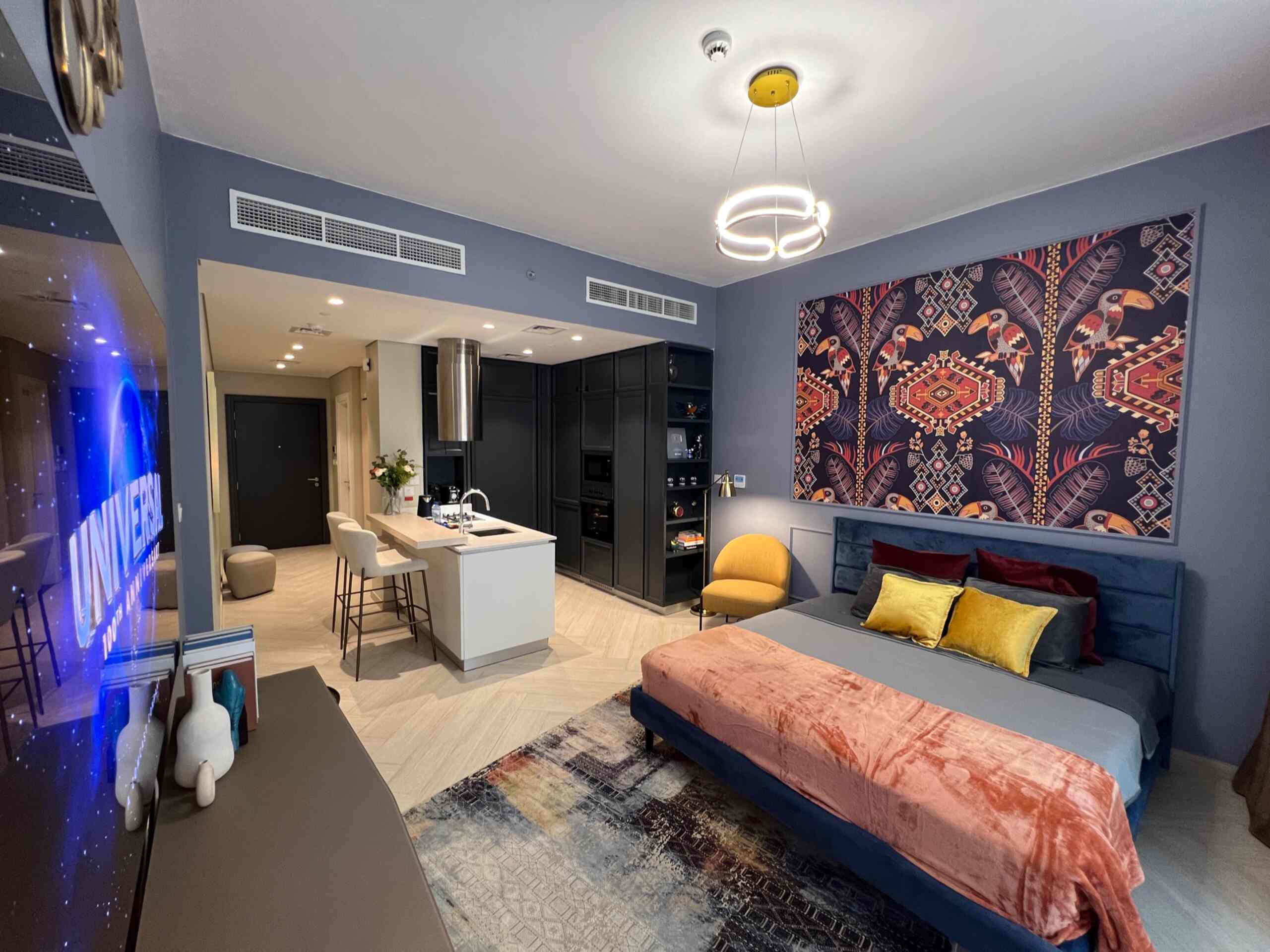 Fully furnished studio