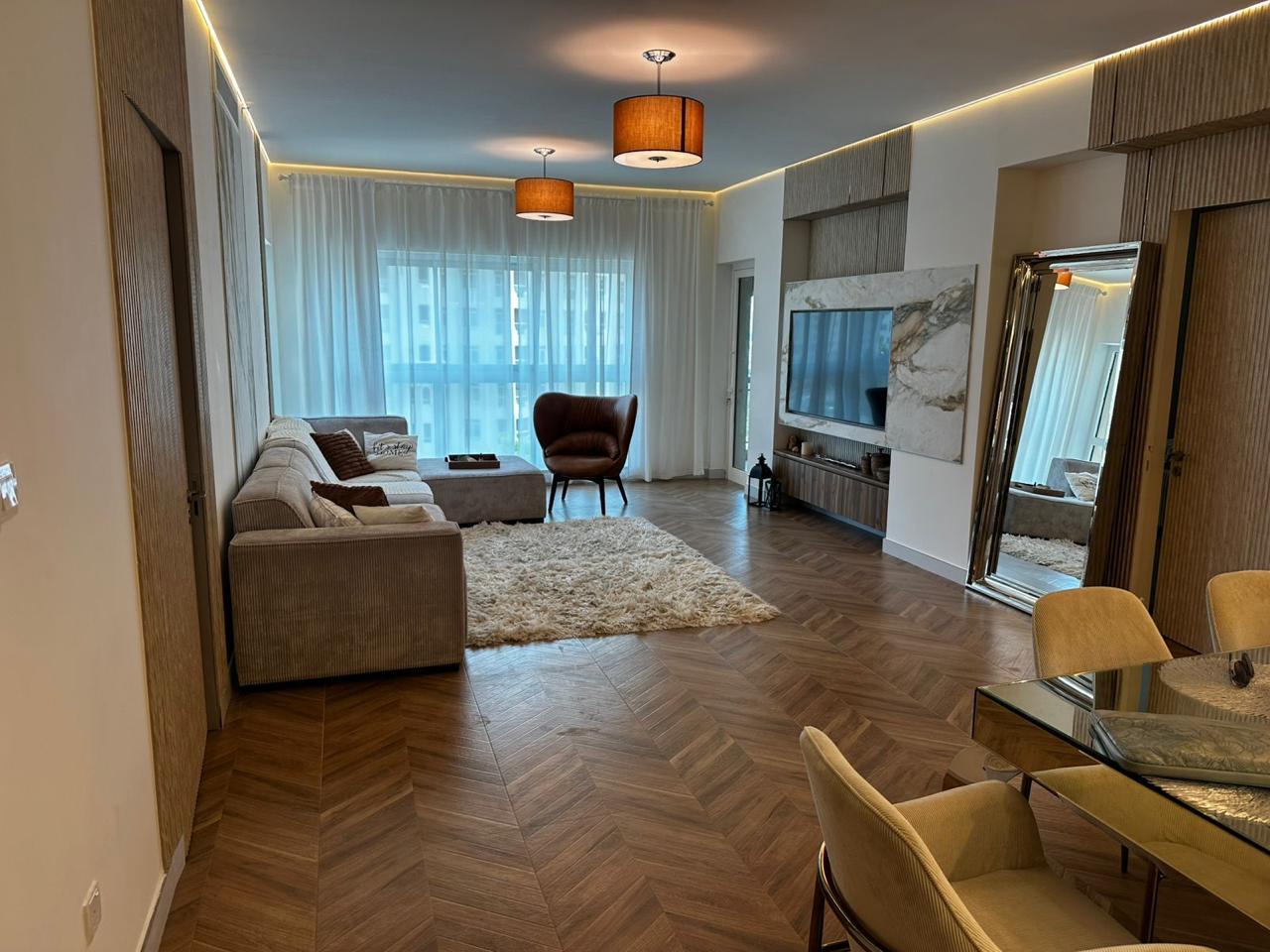 RENOVATED | LAYOUT IMPROVED | PARK FACING | VACANT | FURNISHED | with MAID Room